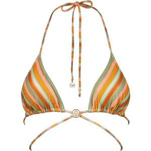 Watercult - Retro Tributes Stripe Triangel Top - maat 44 - Meerkleurig