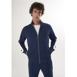 Felix Hardy Sweatvest  navy / wit