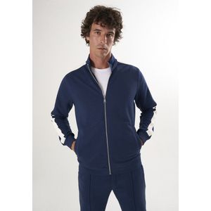 Felix Hardy Sweatvest  navy / wit