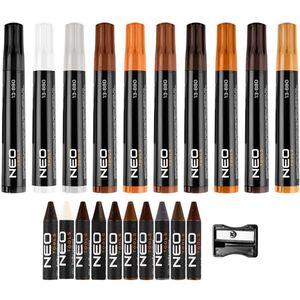 NEO Meubel reparatieset – 21-delig – Voor hout en fineer herstel