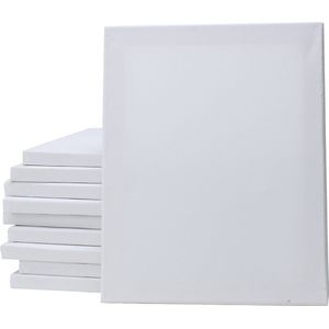 Gespannen canvas, wit, diepte 1,8 cm, afm 40x50 cm, 280 gr, 20 stuk/ 1 doos