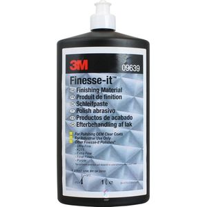 3M - Finesse-It - Poetsmiddel - Witte Dop - Voor Autolak - Zeer Fijn Polijstmiddel