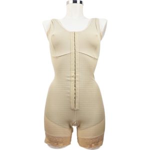 BamBella® Sterk corrigerende Taille korset - Broek pak- maat S - Sterk corrigerende ondergoed Bruin