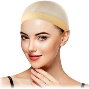 Dream Wig Cap voor Pruik - Pruikennetten - 2 haarnetjes voor pruik - Pruiken netje nylon huidkleur - Beige pruik netje voor dames & heren