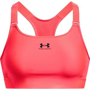 Under Armour - HeatGear High - Damesbeha - Zwart - Antitranspiratiekracht