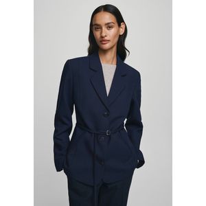 Moss Copenhagen - 19435 Freylia Straight R - Trui - Mari Blue Melange