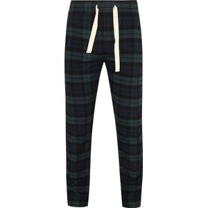 Steppin' Out Loungebroek Ruit Donkerblauw Groen - Maat S - Heren - Pyjama