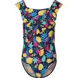 ZigZag Badpak 'Tropical'  donkerblauw / gemengde kleuren