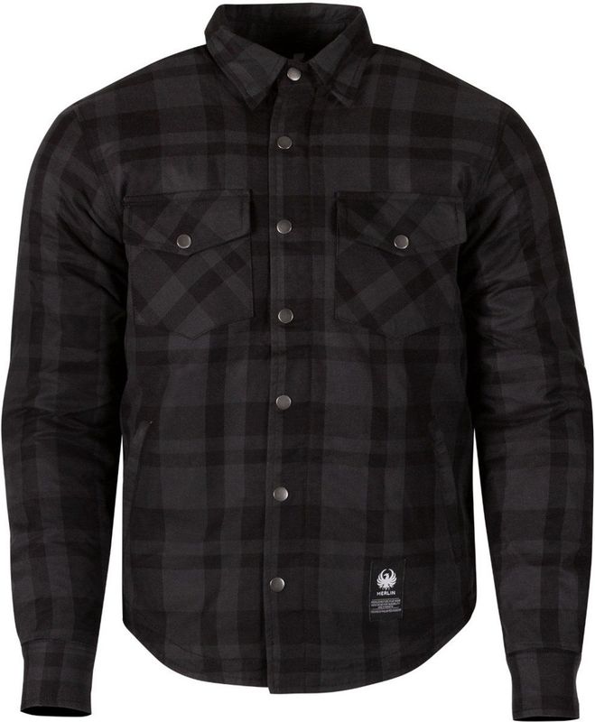 Merlin - Axe Hydro - Waterdichte Motorshirt - Grijs - Kevlar