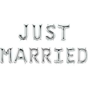 Foil balloon kit - Just married