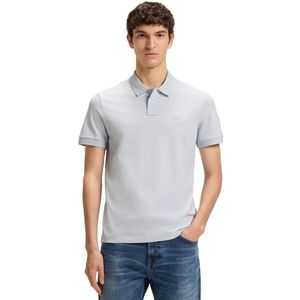 Boss Orange - Poloshirt - Grijs - 2-knoops