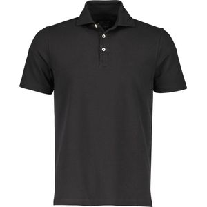 Jac Hensen Polo - Modern Fit - Zwart - 6XL Grote Maten