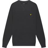 Lyle & Scott Crew Neck Sweatshirt Truien & Vesten Heren - Sweater - Hoodie - Vest- Grijs - Maat L