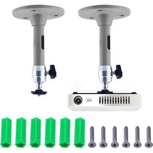 Mini-projectorbeugel universeel | 360 graden draaibare montagehouder voor plafond- en wandmontage | set van 2