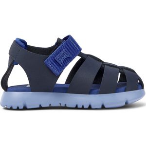 Camper - Oruga - Sandalen - Groen - Leer en Textiel - Klittenbandsluiting