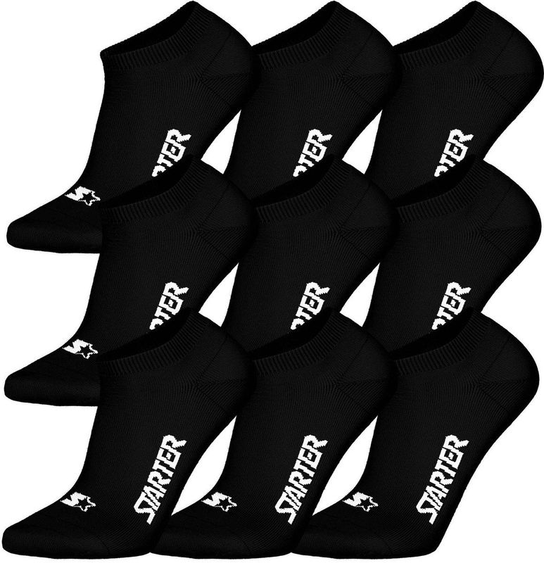 STARTER - Sneakersokken - 9-pack - Unisex - Zachte Katoenmix