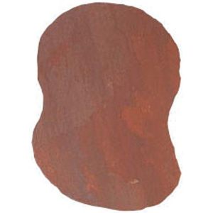 Staptegels - Deccan - Rood - Natuursteen - 0,2 m²