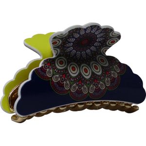 Jessidress® Haarklem Dames Haarkam Stevige Haarclip Haarklemmen - Blauw