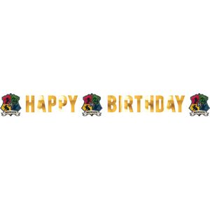 Harry Potter House - Letterslinger Happy Birthday - 180 x 13 cm