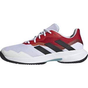 adidas Performance Courtjam Control Tennisschoenen - Heren - Wit- 43 1/3