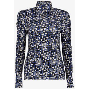 Twoday dames top blauw en wit - Maat XXL