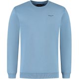 Ballin sweater met backprint lichtblauw