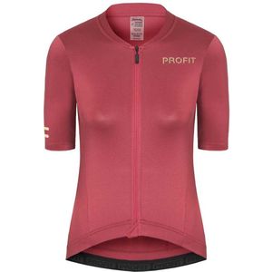 Spiuk Profit Summer Korte Mouw Wielertrui Rood M Vrouw