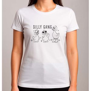 Silly Gang - T Shirt - Funny - Cute - Cadeau - Gift - SoFunny - Grappig - LachenMaar - GekkeMomenten - LolMomentje