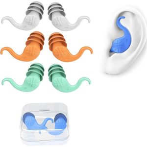 DailySupplies - Zwem Oordopjes Kind - Multikleur - Zwemoordoppen