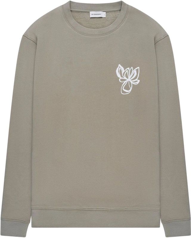 The GoodPeople - Groene Lito Sweater - Heren - Katoen