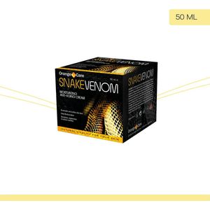 Orange Care Snake Venom Anti-rimpel Cream Gezichtscrème met slangengif - Dag en nachtcreme voor mannen en vrouwen - Slangencreme