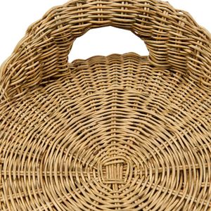 Rivièra Maison - Alcudia Kruk, bruin, gevlochten materiaal