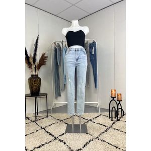Gaby | Skinny Jeans, Blauw, Maat 40