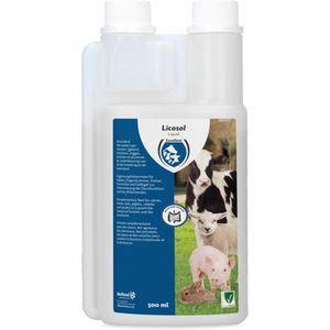 Excellent Licosol vloeibaar - Ter ondersteuning van de darmwerking en de weerstand - Geschikt voor jonge boerderijdieren - 500 ml
