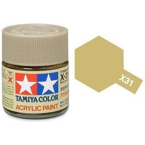 Tamiya X-31 Titanium Gold - Gloss - Acryl - 23ml Verf potje