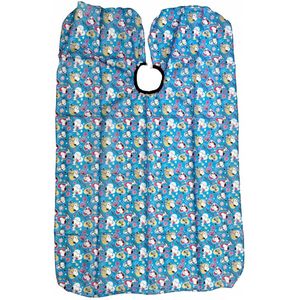 Kinder Kapperscape Hartjes Blauw Waterdicht