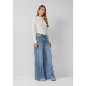 s.Oliver - Jeans - Regular-fit - Hoge Taille - Lyocellmix - Extra Wijde Pijpen