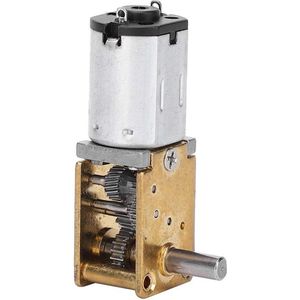 Mini moteur à engrenages 6 V à brosse CC à vis sans fin Micro Turbo 1218GE-N20(DC3V 16RPM)
