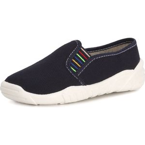 Ladeheid Kinder Pantoffels - Sloffen - Muizen - Unisex - LA-ZT-225 - Donkerblauw - 31