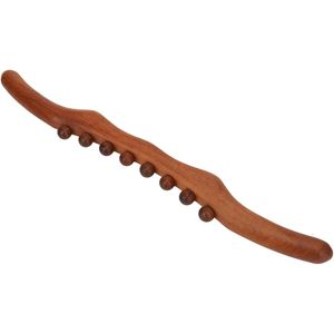 Solfit - Houten Massage Tool - Beukenhout - Anti-Cellulitis - Spierontspanning - (38cm) - RELAXIE