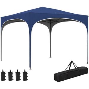 Tuinpaviljoen - Prieel - Partytent - Paviljoen - Zonwering - 2,95 x 2,95 x 2,55m