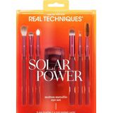 Real Techniques - Solar Power Metallic Eye Set - Penselen Set voor de Ogen - 7 st
