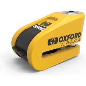 Oxford XA14 Alarm Schijfremslot ART 4 - Geel