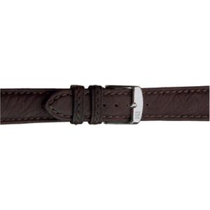 Morellato horlogeband Tintoretto U3221767030CR22 / PMU030TINTOR22 Leder Donkerbruin 22mm + standaard stiksel
