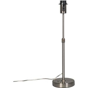 QAZQA parte - Moderne Tafellamp - 1 lichts - H 500 mm - Staal - Woonkamer | Slaapkamer | Keuken