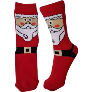 kunst sokken - Kerstsokken – Kerstman