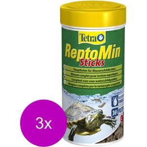 Tetra Fauna Reptomin Sticks - Voer - 3 x 250 ml