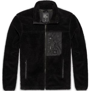 Vintage Industries - Kodi Sherpa Fleece Vest - Zwart - Maat XXL
