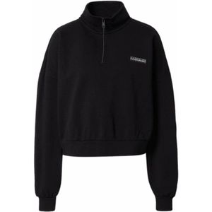 Trui Napapijri Women B-Morgex Half Zip Black 041-XL