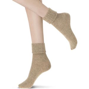 Oroblu Hilda Sok - Kleur Beige Melange - Maat 35-38